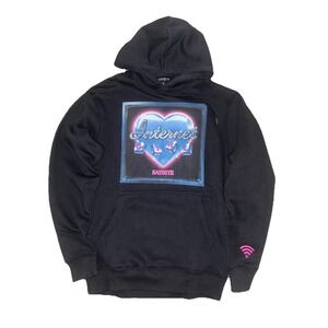 KATSEYE Hoodie Women's S Black Internet Girl Merch NEW